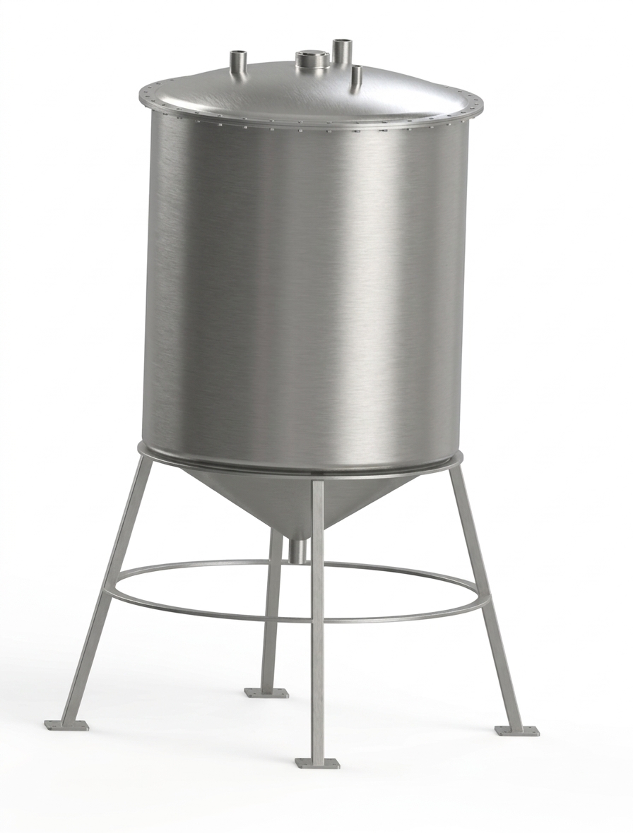 1000 L Agitated Tahini Mixing Tank